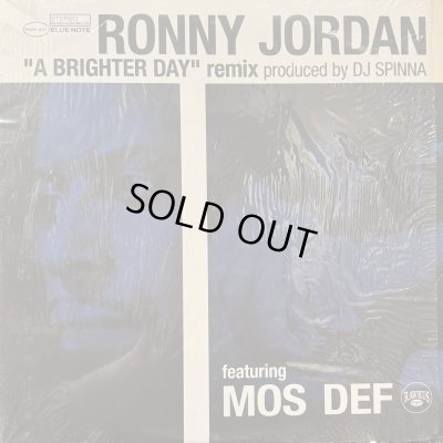 画像1: Ronny Jordan feat. Mos Def - A Brighter Day (DJ Spinna Remix) (12'') (キレイ！！)