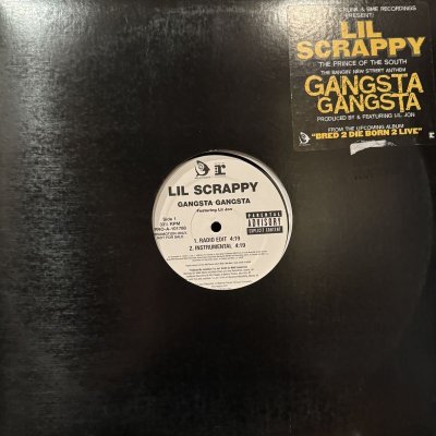 画像1: Lil' Scrappy feat. Lil Jon - Gangsta Gangsta (12'') (キレイ！！)