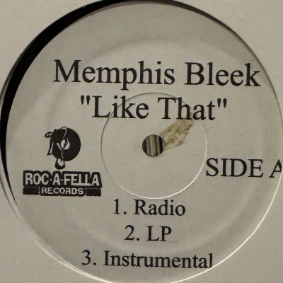 画像1: Memphis Bleek - Like That (12'') (US Promo !!)