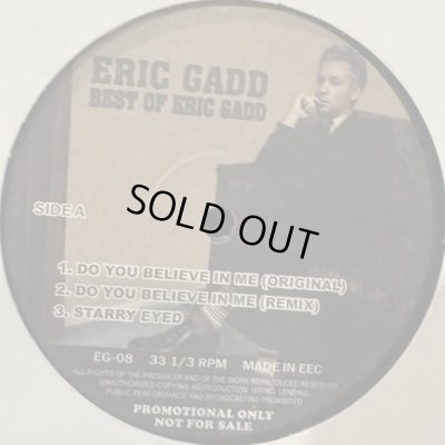 画像1: Eric Gadd - Best Of Eric Gadd (inc. Do You Believe In Me, My Personality, On My Way...) (12') (コンディションの為特価!!)
