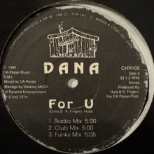 他の写真1: Dana - For U (12'') (キレイ！！)