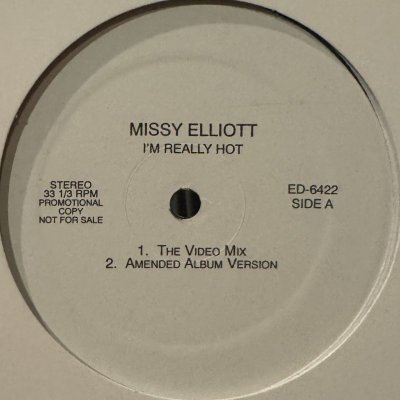 画像1: Missy Elliott - I'm Really Hot (The Video Mix) (12'')