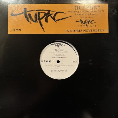 画像1: Tupac (2Pac) feat. The Notorious B.I.G. - Runnin (Dying To Live) (12'')