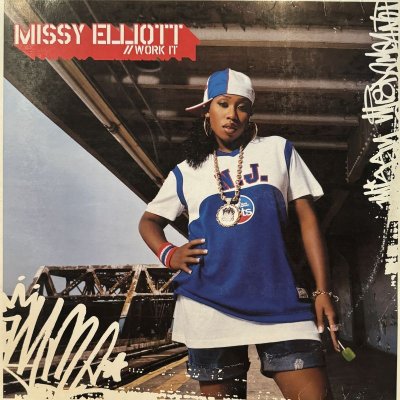 画像1: Missy "Misdemeanor" Elliott - Work It (12'') (レアなジャケ付き！！)