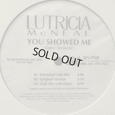 画像1: Lutricia McNeal - You Showed Me (12'') (本物国内プロモ！！)