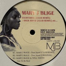 他の写真1: Mary J. Blige - Everything (Club Remix) (b/w Over Joyed Club Remix) (12'') (キレイ！！)