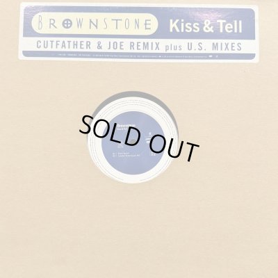 画像1: Brownstone - Kiss & Tell (Cutfather & Joe Master Mix) (12'') (ピンピン！！)