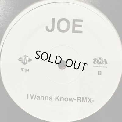 画像1: Joe - I Wanna Know (Roni Remix) (12'') (キレイ！！)