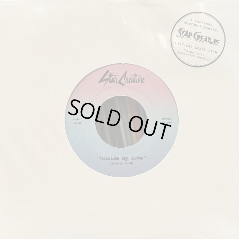 Saucy Lady – Inside My Love / Hey Mr. DJ – Vinyl (7