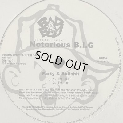 画像1: The Notorious B.I.G. feat. Faith Evans - Party & Bullshit Pt II & III & IV (12'') (キレイ！！)