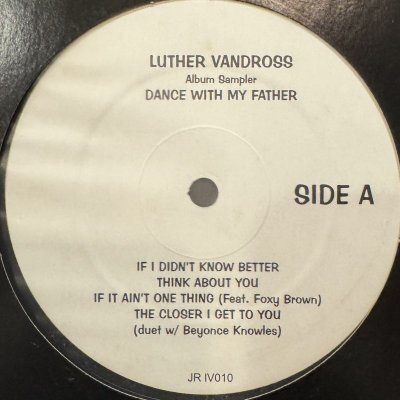 画像1: Luther Vandross - Dance With My Father (Album Sampler) (inc. Lovely Day Pt. II and more) (12'') (ピンピン！！)