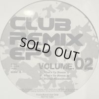 V.A. - Club Remix EP 2 (inc. What's Up, Eternal Flame, Angel, Heaven) (12'') (新品未使用!!)