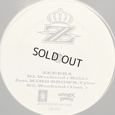 画像1: Zeebra feat. Miho Brown & Tyler - Weekend (12'') (キレイ！！)