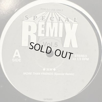 画像1: 3LW - More Than Friends (Special Remix) (Vol.5) (12'') (キレイ！！)