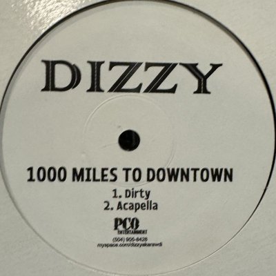 画像1: Dizzy - 1000 Miles To Downtown (12'') (ピンピン！！)