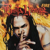 Busta Rhymes – Fire (12'') (レアなジャケ付きドイツ盤！！) (inc. Remix) (キレイ！！)