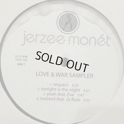 画像1: Jerzee Monet - Love & War Sampler (12'') (キレイ！！)