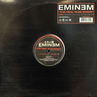 画像1: Eminem - The Real Slim Shady (12'')