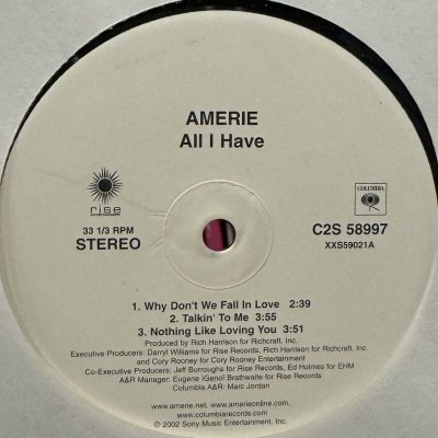 画像1: Amerie - All I Have (2LP) (ピンピン！！)