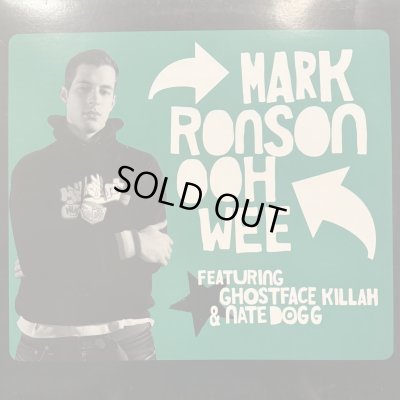 画像1: Mark Ronson feat. Ghostface Killah & Nate Dogg - Ooh Wee (12'') (レアなジャケ付きドイツ盤！！)