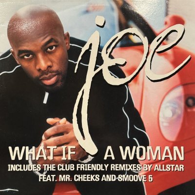 画像1: Joe - What If A Woman (12'') (レアなジャケ付きEU盤！！)