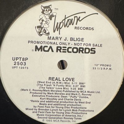 画像1: Mary J. Blige - Real Love (Remixes) (12'') (キレイ！！)