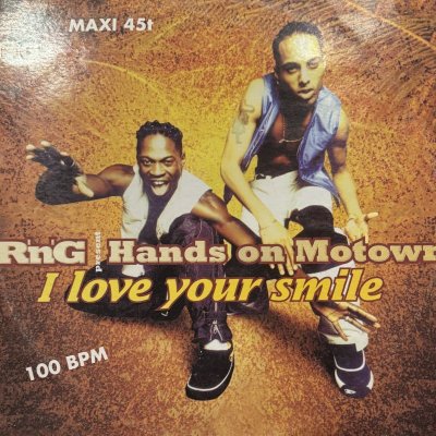 画像1: R'n'G presents Hands On Motown - I Love Your Smile (12'')