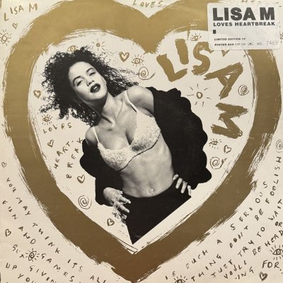 画像1: Lisa M - Loves Heartbreak (Heartbroken Mix) (12'') (ピンピン！！)