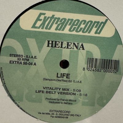 画像1: Helena - Life (12'') (キレイ！！)