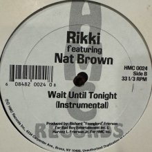 他の写真1: Rikki - Wait Until Tonight (12'') (キレイ！！)