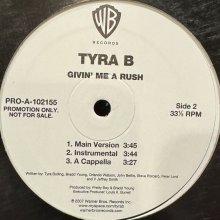 他の写真1: Tyra B - Givin' Me A Rush (12'') (キレイ！！)