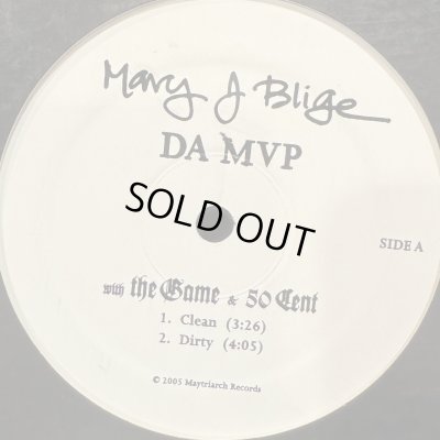 画像1: Mary J. Blige feat. The Game & 50 Cent - Da MVP (12'') (キレイ！！)