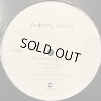 Adriana Evans - Remember The Love (12'')