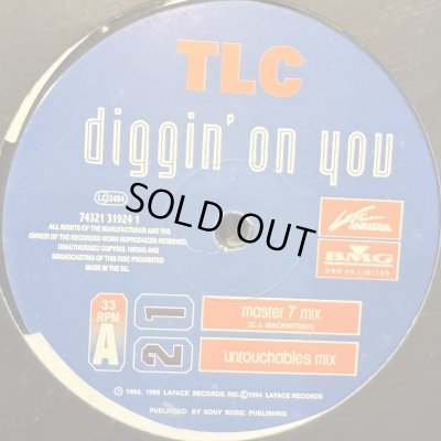 画像1: TLC - Diggin' On You (Master 7'' Mix) (12'')