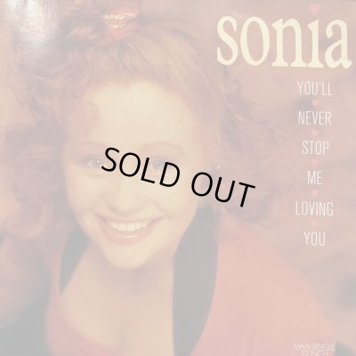 画像1: Sonia - You'll Never Stop Me Loving You (12'')