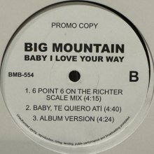 他の写真1: Big Mountain - Baby I Love Your Way (12'') (inc. Album Version !!!)