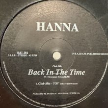 他の写真1: Hanna - Back In The Time (12'') (キレイ！！)