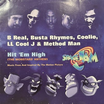 画像1: B Real, Busta Rhymes, Coolio, LL Cool J & Method Man - Hit 'Em High (The Monstars' Anthem) (12'') (キレイ！！)