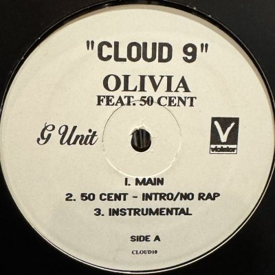 画像1: Olivia feat. 50 Cent - Cloud 9 (12'')