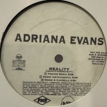 他の写真1: Adriana Evans - Reality (Promo Only Remix !!) (12'') (キレイ！！)