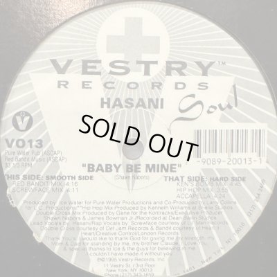 画像1: Hasani - Baby Be Mine (12'')