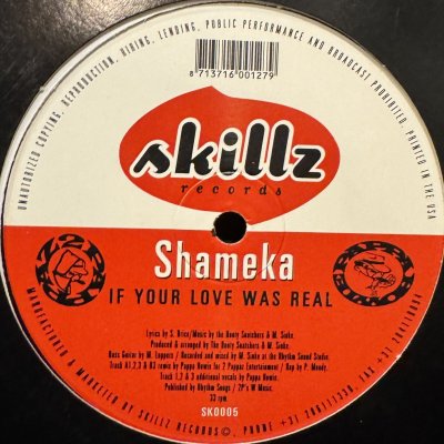 画像1: Shameka  - If Your Love Was Real (12'') (キレイ！！)