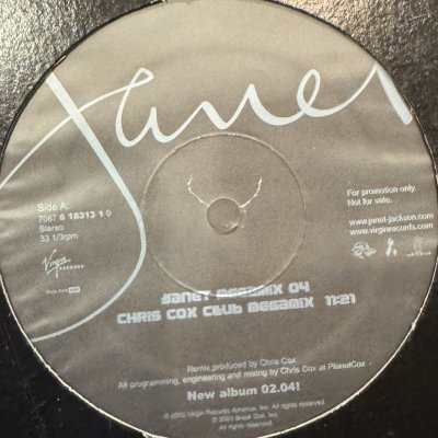 画像1: Janet Jackson - Megamix 04 (12'') (キレイ！！)