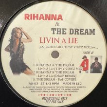 他の写真1: Rihanna & The-Dream - Livin A Lie (Remixes) (12'') (ピンピン！！)