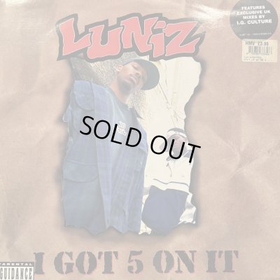 画像1: Luniz - I Got 5 On It (12'') (レアなジャケ付きUK盤!!) (キレイ！！)