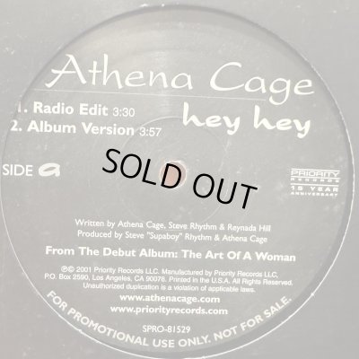 画像1: Athena Cage - Hey Hey (12'') (コンディションの為特価!!)