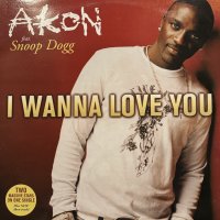 Akon feat. Snoop Dogg - I Wanna Love You (12'') (レアなジャケ付きEU盤!!)