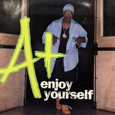 画像1: A+ - Enjoy Yourself (12'') (レアなジャケ付きUK盤！！) (キレイ！！)