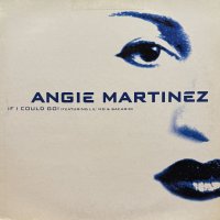 Angie Martinez feat. Lil' Mo & Sacario - If I Could Go (12'') (レアなジャケ付きUK盤!!)