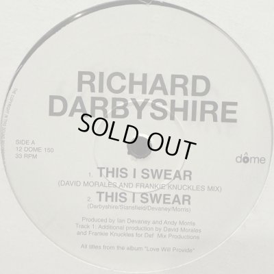 画像1: Richard Darbyshire - This I Swear (12'') (キレイ！！)